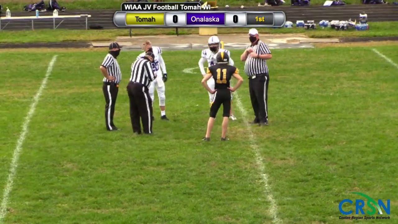 Onalaska Hilltoppers Vs Tomah Timberwolves Jv Football Youtube 