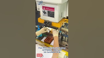 Flex PCB punching process #pcb  #flexpcb #electronic#pcbdesign #pcbmanufacturer