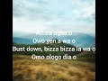 asake Bust down lyrics ft zlatan