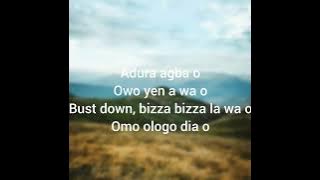 asake Bust down lyrics ft zlatan