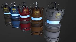 sci-fi grenade