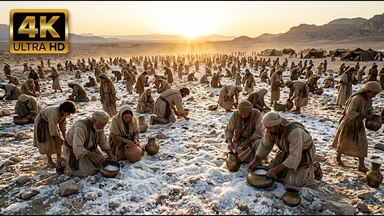 1500 a.C.: CÓMO ERA SOBREVIVIR EN LOS TIEMPOS DE MOISÉS EN EL DESIERTO