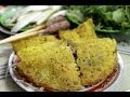 How to make vietnamese crepe  banh xeo  helens recipes
