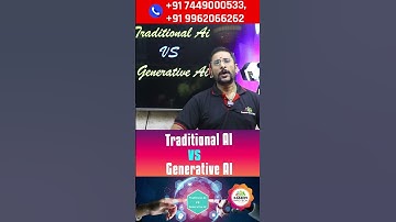 🔥Traditional AI Vs Generative AI - What