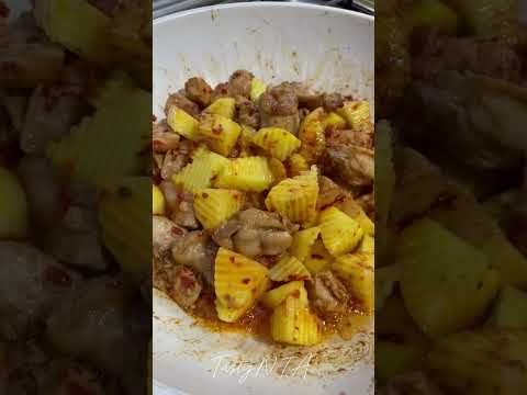 Uyğurcha tovuq say #uyghur #uyghurfood #куриные #рецепты #рекомендации #rek #shortsfood #cooking
