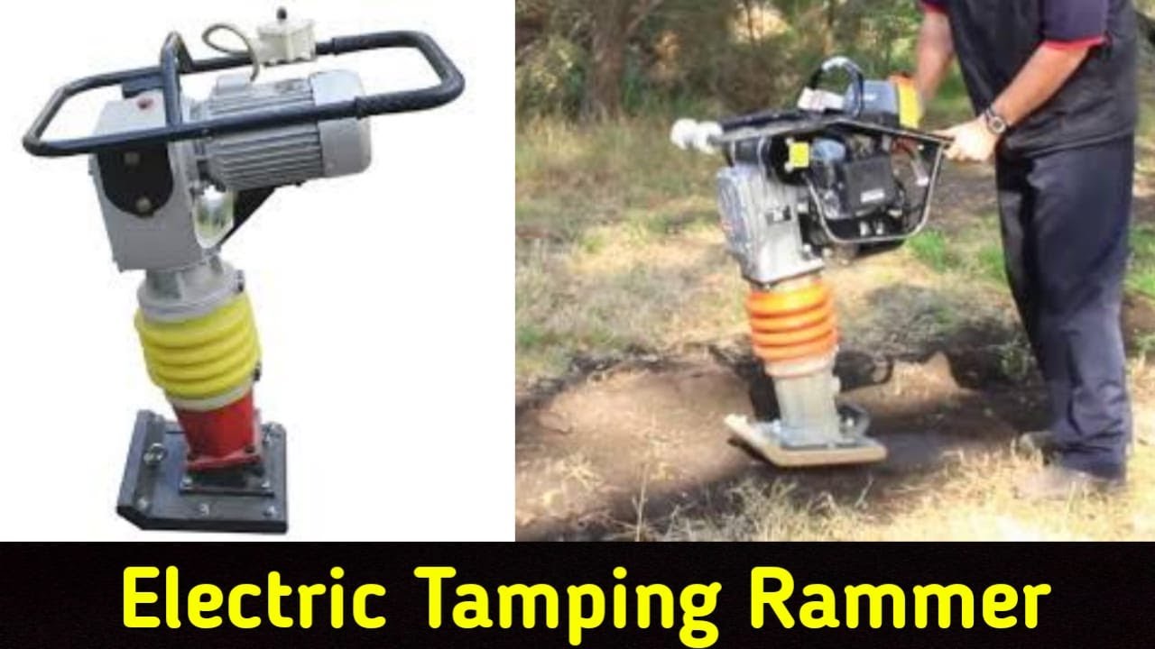 Tamping Rammer।। Electric Tamping Rammer YouTube