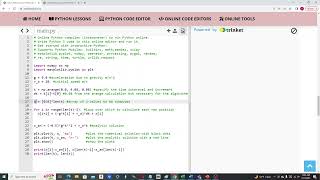 Python 10: Euler and Euler-Cromer Numerical Methods for Solving Differential Equations