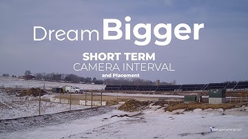 Solar Site Time Lapse Camera Settings Short Term