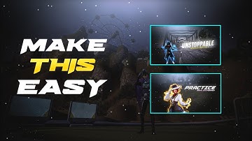 HOW TO MAKE EASY THUMBNAIL LIKE @synzX and @kemo | Thumbnail Tutorial #bgmi #pubgmobile #thumnail