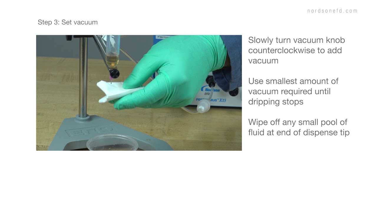 04 How to Set Vacuum on Your Performus X Benchtop Dispenser