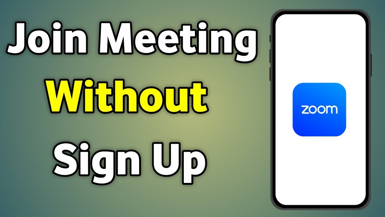 Join Zoom Meeting Without Sign Up | How To Join Zoom Meeting Without Account