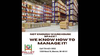 How to Optimize Your Warehouse Space: Expert Tips #palletstorage #warehousesolutions