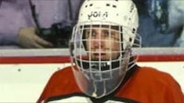 Tommy Soderstrom chases puck heading for empty net