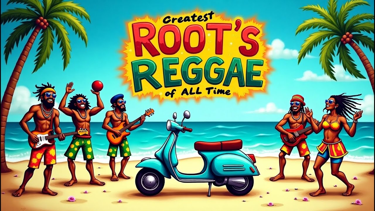 Relaxing Roots Reggae Music | Tropical Island Vibes for Peaceful Days