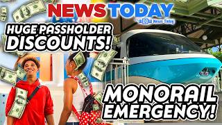 Guest Jumps On Parade Float, Disney Monorail Breaks, Annual Passholder Deals Revealed
