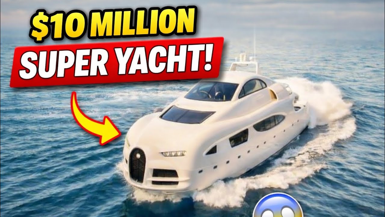 $10 Million Super Yacht😱