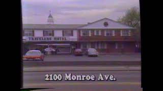 1986 Travelers Motel & The Downtown Motor Lodge Second Night Free Rochester Local TV Commercial