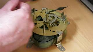 Adjusting the snail on my first-ever clock repair