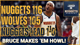 Nuggets Step Up Vs Wolves To Take Game 1