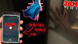 DO NOT FACETIME SIRI AT 3AM!! (SHE BACK AGAIN!!”SCARY*
