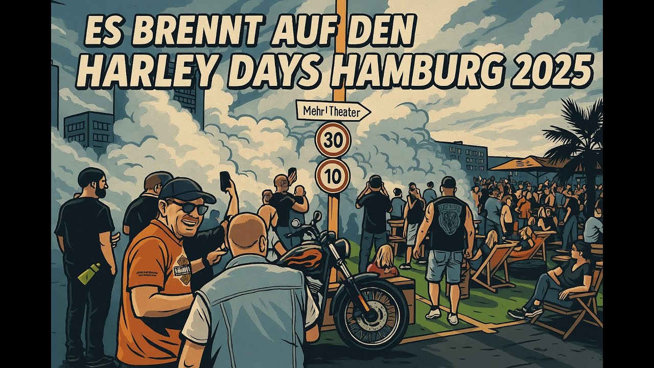 Eskalation auf den Harley Day Hamburg 2025