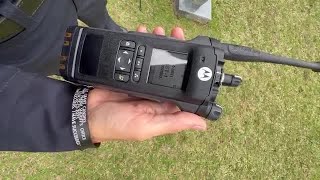 Sgt. Grant Candies final call broadcast at his grave