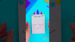 😲 Chocolate Surprise?! 👛 Let’s Make a Cute DIY Wallet! #DIY #Kids #Shorts