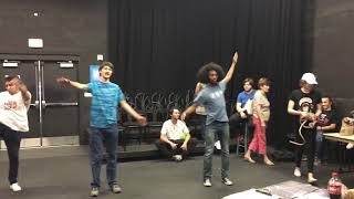 Robin Hood stage combat sword choreography 1 of 15