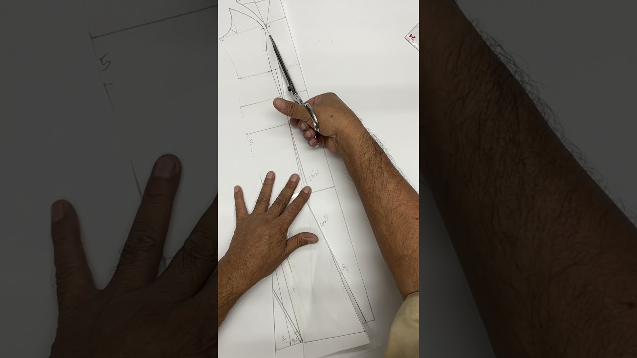 วิธีสร้างชุดเดรสหางปลายาวแยกชิ้นชุดนางงาม