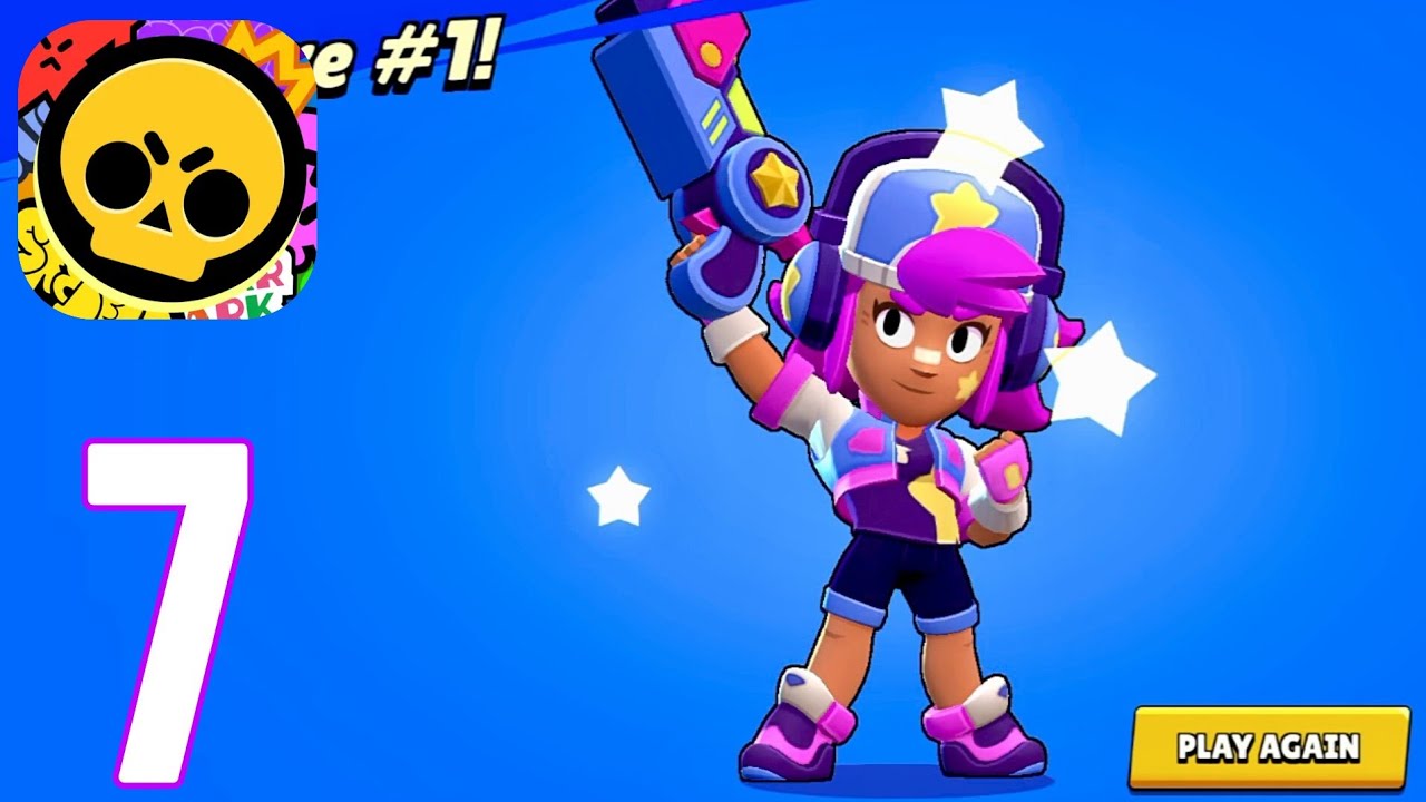 Brawl Stars - Gameplay Walkthrough Part 7 - Stellar Shelly (ios,Android)