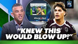 "Just glad he watches the show!" 🫣 Walsh social media move adds more fuel to Broncos' fire | NRL 360