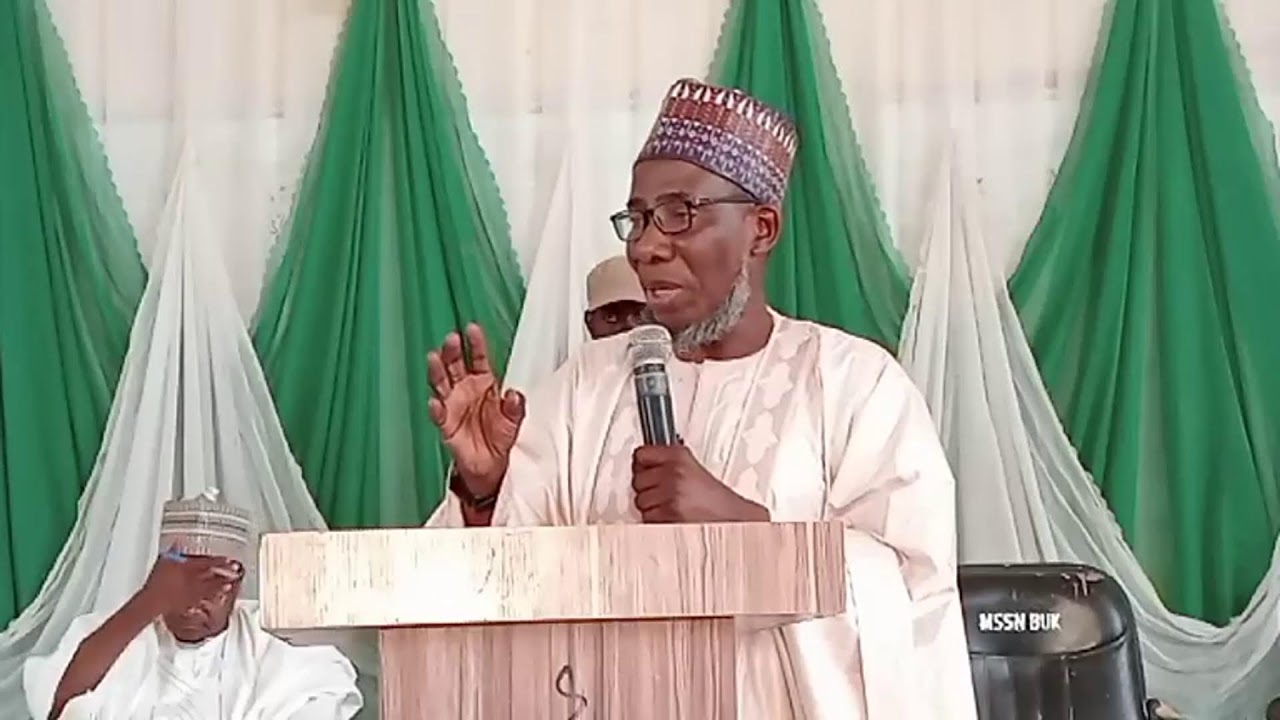 LECTURE DELIVERED FROM BAYARO UNIVERSITY BY SHEIKH DR MUHAMMAD BIN USMAN KANO