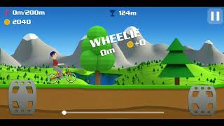 Wheelie bike 2 🚲🚲 2017 game play.. screenshot 2