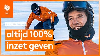 Er is geen REET 🙊 aan als de weg naar de top MAKKELIJK zou zijn 🤷 Snowboarder GLENN DE BLOIS🏂