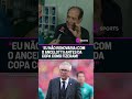 MURICY RAMALHO DEU UMA CORNETADINHA NA RENOVAÇÃO DO ANCELOTTI NA SELEÇÃO BRASILEIRA #shorts