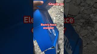 Electric fence energizer #electricbarrier #electricfence #electricfencing