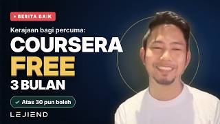 Title: Cara Claim Coursera FREE 3 Bulan dari Kerajaan (Rakyat Digital) | Step-by-Step