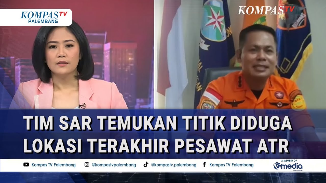 TERBARU! Basarnas dan TNI Temukan Titik yang Diduga Lokasi Hilangnya Pesawat ATR 42-500 di Maros