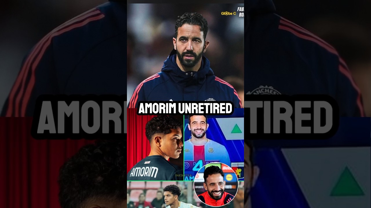 Ruben Amorim Came Out of Retirement at 41 and Made His Serie A Debut 🤯🤣