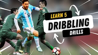 5 Football Dribbling Drills to Take Your Game to the Next Level🔥⚽ screenshot 5