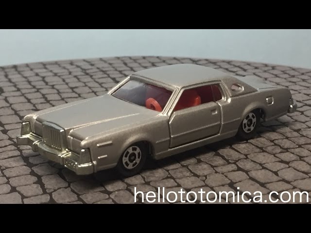 トミカ外国車シリーズ　フォード　コンチネンタルマークIV ミニカーショップ ケンボックス トミカ 青箱☆F4-1☆フォード
