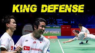 Hiroyuki Endo / Yuta Watanabe The KING Defense of Badminton