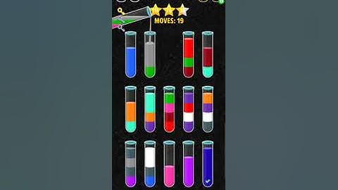 Color Water Sort 3D Level 432 Solve