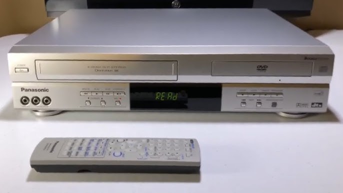 Panasonic PV-D4734 DVD/VCR Reproductor combinado