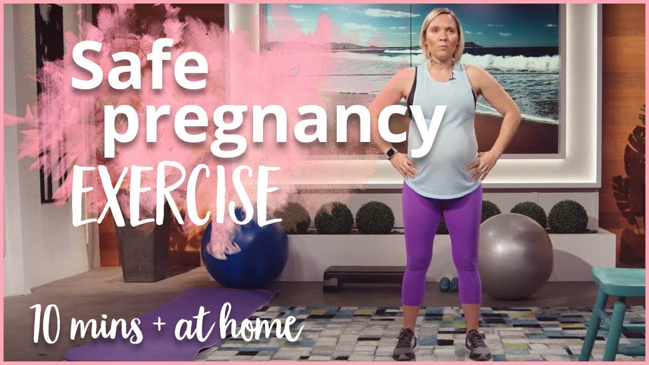 10minute maternity workout (all three trimesters + no equipment) YouTube