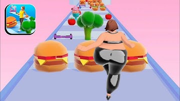 🍔🥒 Body Race - Gameplay All Levels 🥦🥒 Android,iOS ( 12 -13 )