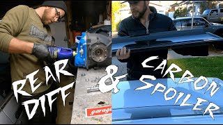 Bmw Bros E30 Carbon Fiber Spoiler & Rear Diff Install