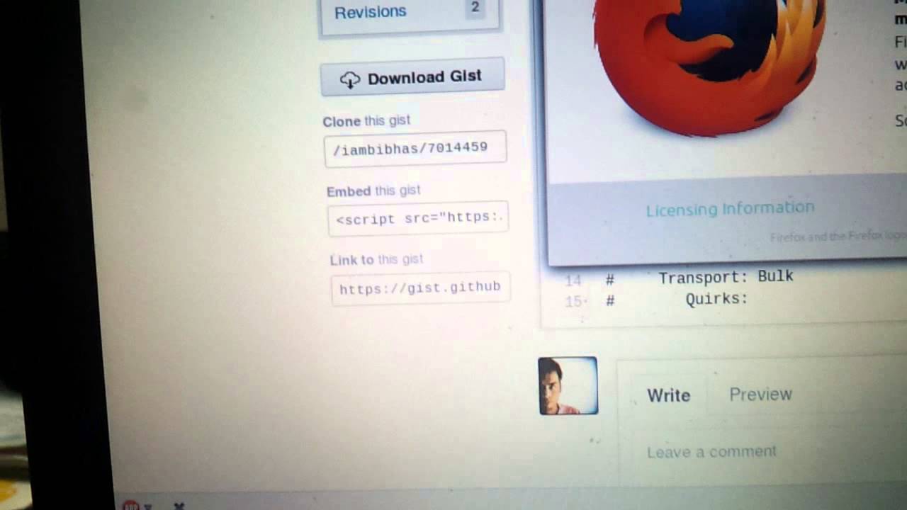 Github dancing bug on Firefox 24 - YouTube