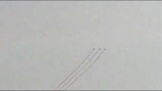 本日のブルーインパルス 20101221 #2-2 基地上空訓練