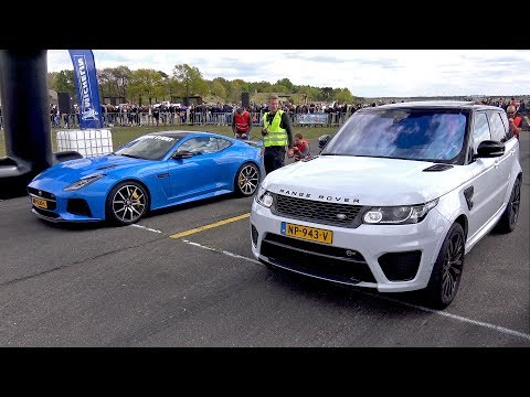 jaguar-f-type-svr-vs-range-rover-sport-svr---drag-race!